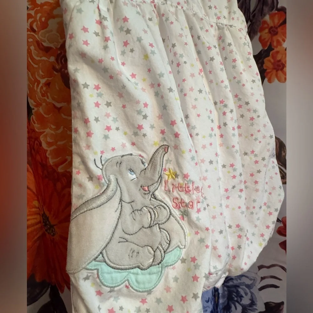 Disney Baby Girls Dumbo Little Star Snap One Piece